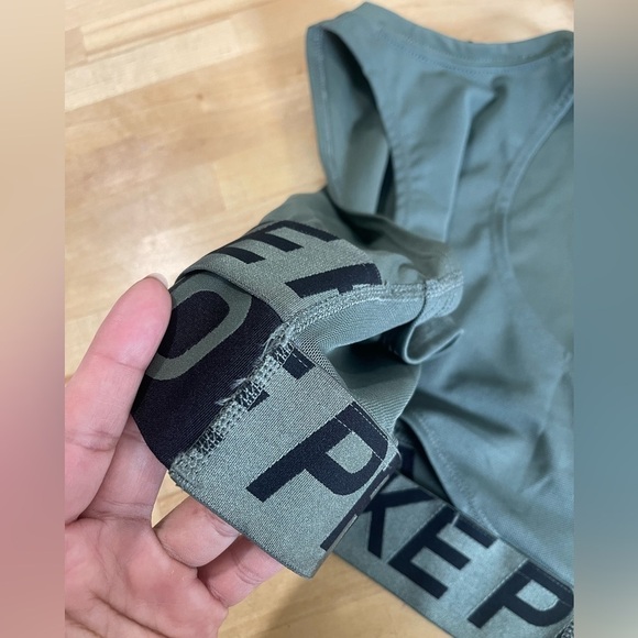 Nike Olive Green Sports Bra - Picture 4 of 9